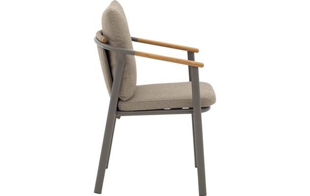 Goossens tuinstoel viesta bruin buitenstof - 8252951-goossens-viesta-tuinstoelen-buitenstof-03
