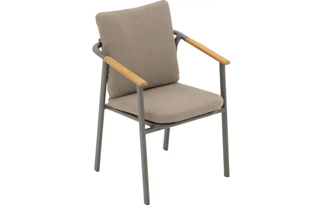 Goossens tuinstoel viesta bruin buitenstof - 8252951-goossens-viesta-tuinstoelen-buitenstof-05