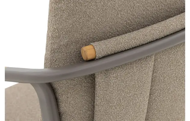 Goossens tuinstoel viesta bruin buitenstof - 8252951-goossens-viesta-tuinstoelen-buitenstof-08