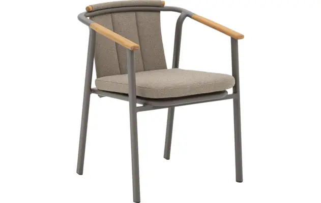 Goossens tuinstoel viesta bruin buitenstof - 8252951-goossens-viesta-tuinstoelen-buitenstof-12