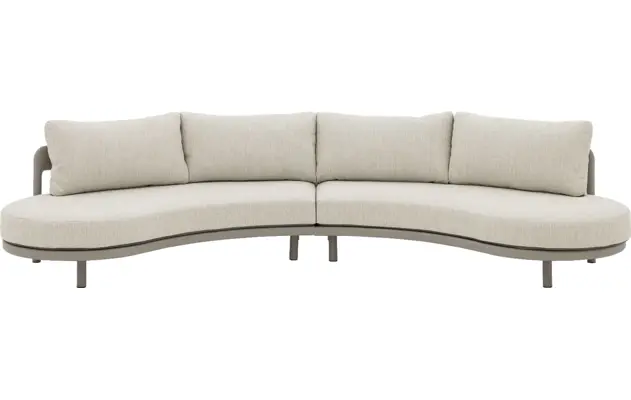 Goossens loungeset catch of the day beige buitenstof - 8252957-goossens-catch-of-the-day-loungesets-buitenstof-01
