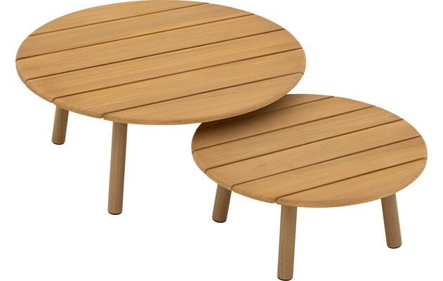 Goossens salontafel voor buiten bari blank teak - 8252960-goossens-bari-tuintafels-teak-10