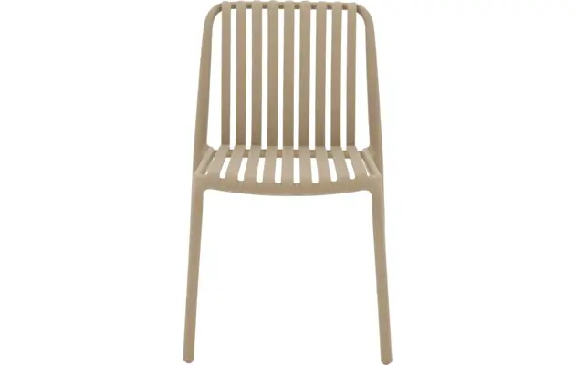 Goossens tuinstoel lygeke bruin kunststof - 8252966-goossens-lygeke-tuinstoelen-kunststof-04