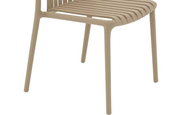 Goossens tuinstoel lygeke bruin kunststof - 8252966-goossens-lygeke-tuinstoelen-kunststof-06