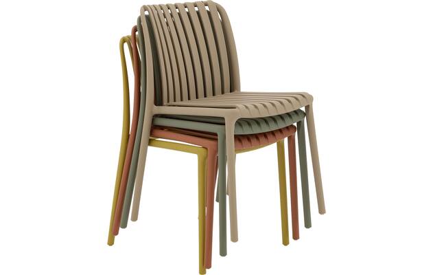 Goossens tuinstoel lygeke bruin kunststof - 8252966-goossens-lygeke-tuinstoelen-kunststof-09