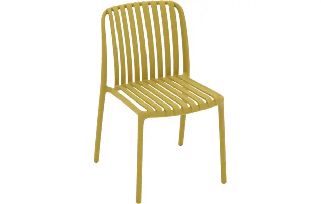 Goossens tuinstoel lygeke geel kunststof - 8252969-goossens-lygeke-tuinstoelen-kunststof-05