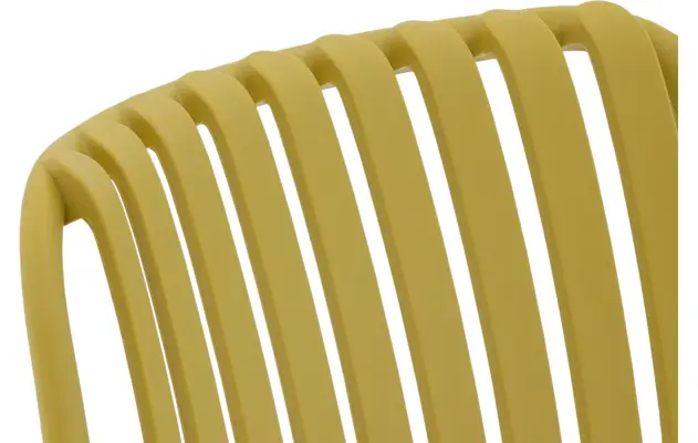 Goossens tuinstoel lygeke geel kunststof - 8252969-goossens-lygeke-tuinstoelen-kunststof-07
