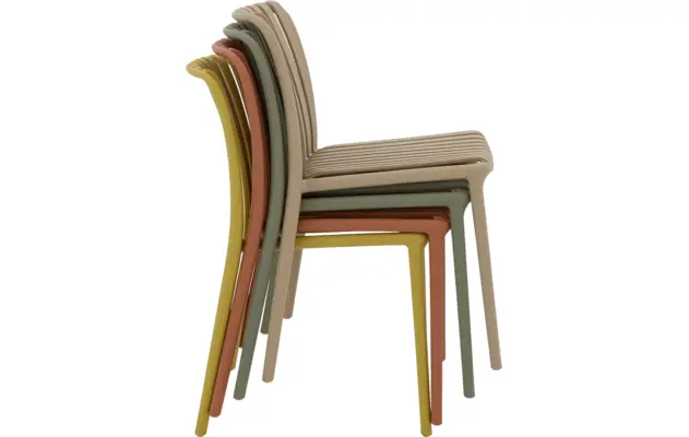 Goossens tuinstoel lygeke geel kunststof - 8252969-goossens-lygeke-tuinstoelen-kunststof-08