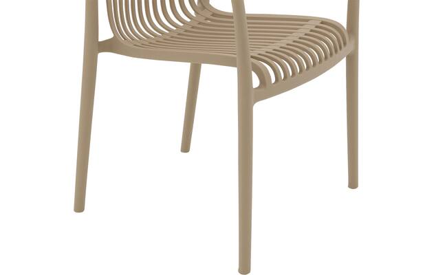 Goossens tuinstoel jelke bruin kunststof - 8252974-goossens-jelke-tuinstoelen-kunststof-07