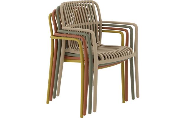 Goossens tuinstoel jelke bruin kunststof - 8252974-goossens-jelke-tuinstoelen-kunststof-10
