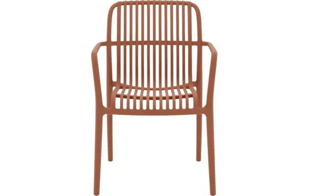 Goossens tuinstoel jelke oranje kunststof - 8252976-goossens-jelke-tuinstoelen-kunststof-02