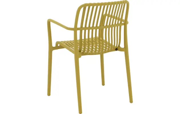 Goossens tuinstoel jelke geel kunststof - 8252977-goossens-jelke-tuinstoelen-kunststof-02