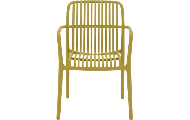 Goossens tuinstoel jelke geel kunststof - 8252977-goossens-jelke-tuinstoelen-kunststof-04