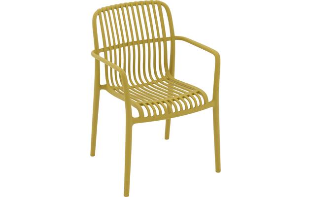 Goossens tuinstoel jelke geel kunststof - 8252977-goossens-jelke-tuinstoelen-kunststof-05