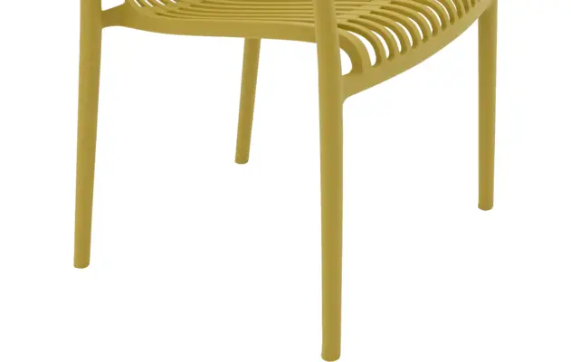 Goossens tuinstoel jelke geel kunststof - 8252977-goossens-jelke-tuinstoelen-kunststof-06