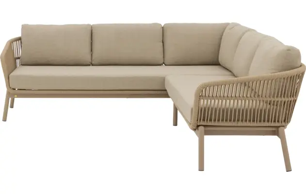 Goossens loungeset sorrento beige buitenstof - 8252984-goossens-sorrento-loungesets-buitenstof-02