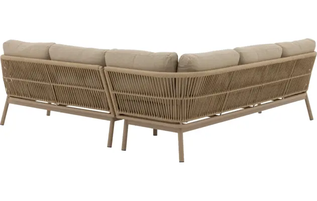 Goossens loungeset sorrento beige buitenstof - 8252984-goossens-sorrento-loungesets-buitenstof-05