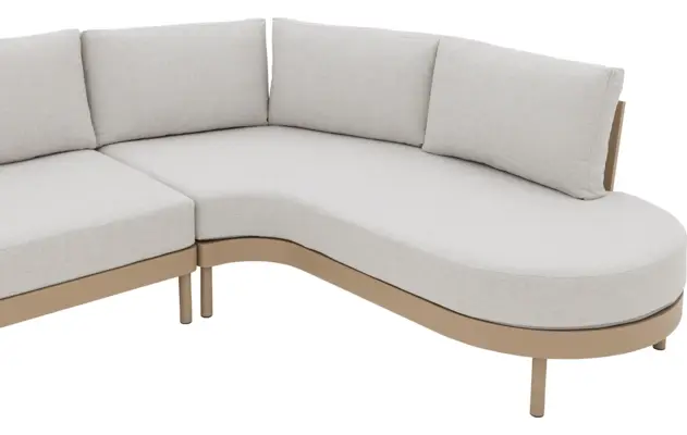 Goossens loungeset sirolo beige buitenstof - 8252985-goossens-sirolo-loungesets-buitenstof-05