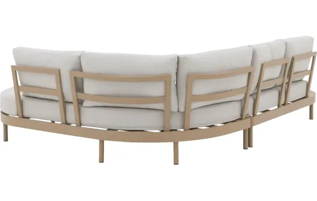 Goossens loungeset sirolo beige buitenstof - 8252985-goossens-sirolo-loungesets-buitenstof-07