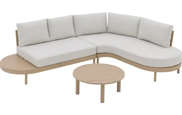 Goossens loungeset sirolo beige buitenstof - 8252985-goossens-sirolo-loungesets-buitenstof-14