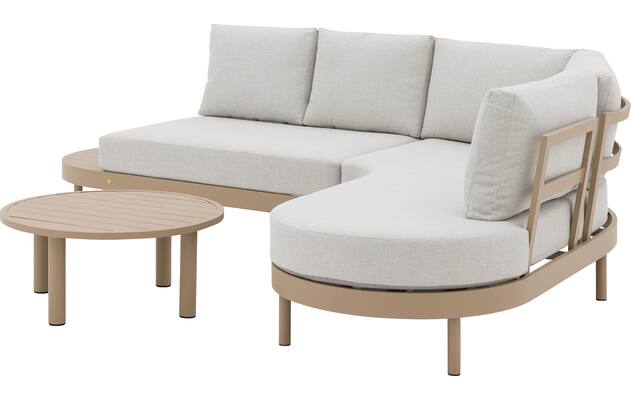 Goossens loungeset sirolo beige buitenstof - 8252985-goossens-sirolo-loungesets-buitenstof-16