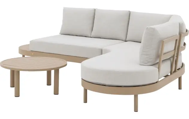 Goossens loungeset sirolo beige buitenstof - 8252985-goossens-sirolo-loungesets-buitenstof-16