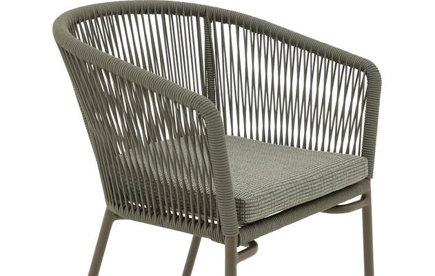 Goossens tuinstoel ravello groen buitenstof - 8252987-goossens-ravello-tuinstoelen-buitenstof-05