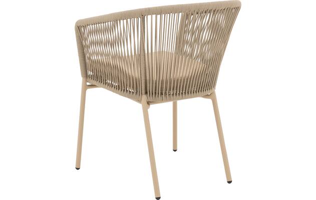 Goossens tuinstoel ravello beige buitenstof - 8252988-goossens-ravello-tuinstoelen-buitenstof-02