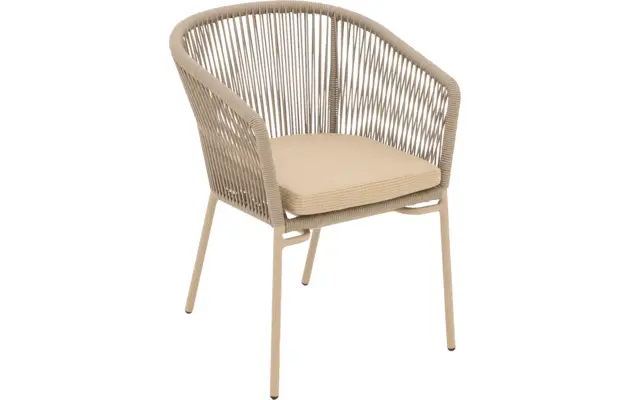 Goossens tuinstoel ravello beige buitenstof - 8252988-goossens-ravello-tuinstoelen-buitenstof-05