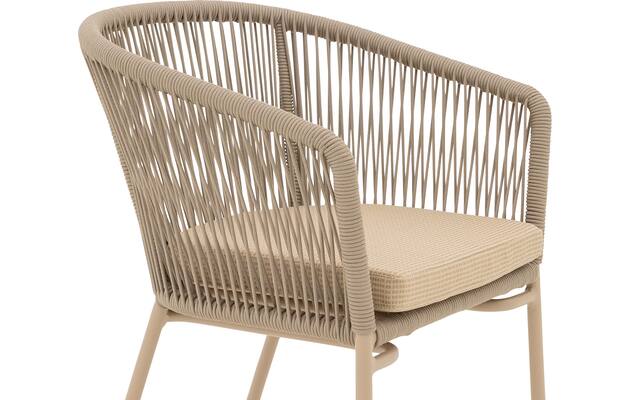 Goossens tuinstoel ravello beige buitenstof - 8252988-goossens-ravello-tuinstoelen-buitenstof-06