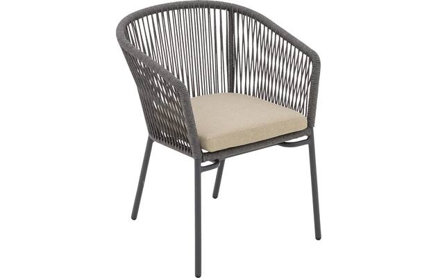 Goossens tuinstoel ravello bruin buitenstof - 8252989-goossens-ravello-tuinstoelen-buitenstof-05
