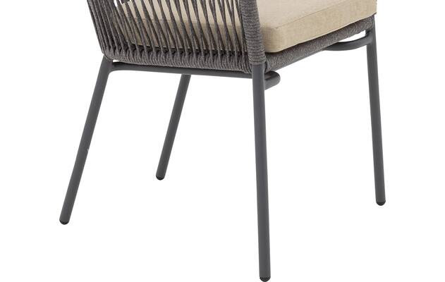 Goossens tuinstoel ravello bruin buitenstof - 8252989-goossens-ravello-tuinstoelen-buitenstof-07