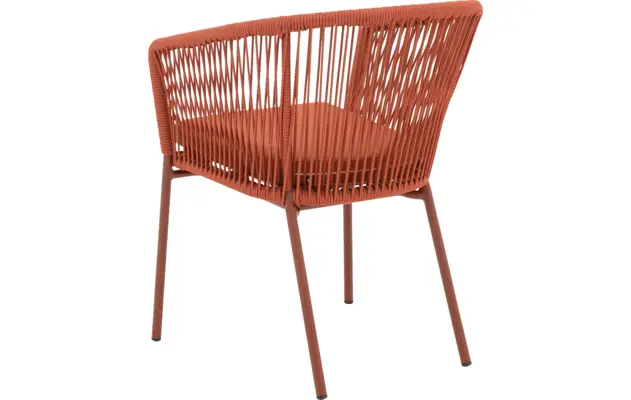 Goossens tuinstoel ravello oranje buitenstof - 8252990-goossens-ravello-tuinstoelen-buitenstof-02