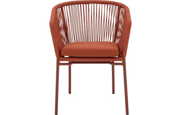 Goossens tuinstoel ravello oranje buitenstof - 8252990-goossens-ravello-tuinstoelen-buitenstof-04