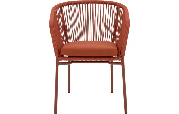 Goossens tuinstoel ravello oranje buitenstof - 8252990-goossens-ravello-tuinstoelen-buitenstof-04