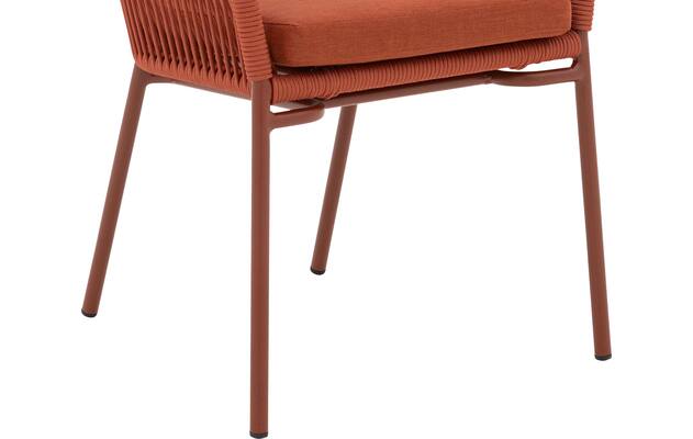 Goossens tuinstoel ravello oranje buitenstof - 8252990-goossens-ravello-tuinstoelen-buitenstof-07
