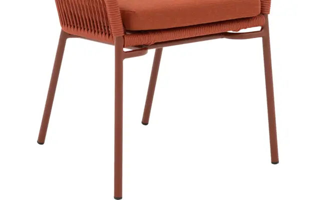 Goossens tuinstoel ravello oranje buitenstof - 8252990-goossens-ravello-tuinstoelen-buitenstof-07