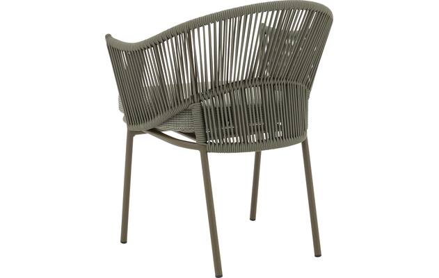 Goossens tuinstoel levanzo groen buitenstof - 8252991-goossens-levanzo-tuinstoelen-buitenstof-02