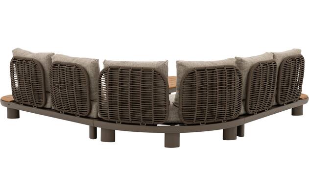 Goossens loungeset monaco bruin buitenstof - 8252997-goossens-monaco-loungesets-buitenstof-12