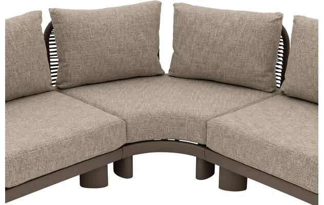 Goossens loungeset monaco bruin buitenstof - 8252997-goossens-monaco-loungesets-buitenstof-15