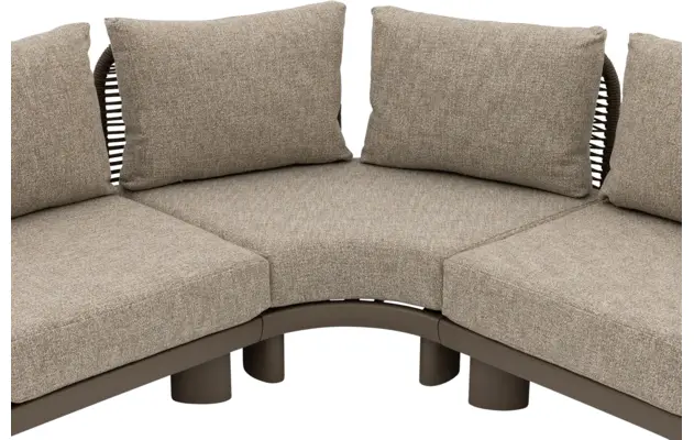 Goossens loungeset monaco bruin buitenstof - 8252997-goossens-monaco-loungesets-buitenstof-15