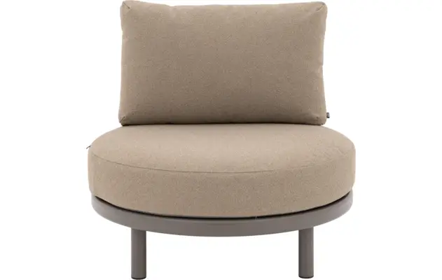 Goossens fauteuil catch of the day bruin buitenstof - 8253010-goossens-catch-of-the-day-tuinbanken-buitenstof-13