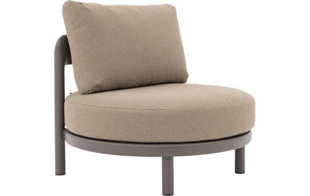 Goossens fauteuil catch of the day bruin buitenstof - 8253010-goossens-catch-of-the-day-tuinbanken-buitenstof-15