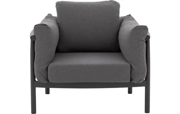 Goossens fauteuil venice grijs buitenstof - 8253012-goossens-venice-tuinbanken-buitenstof-12