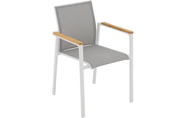 Goossens tuinstoel ponza grijs kunststof - 8253014-goossens-ponza-tuinstoelen-kunststof-14