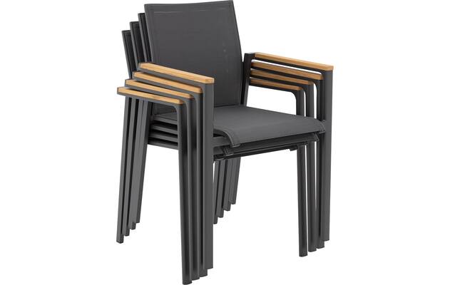 Goossens tuinstoel ponza grijs kunststof - 8253015-goossens-ponza-tuinstoelen-kunststof-21
