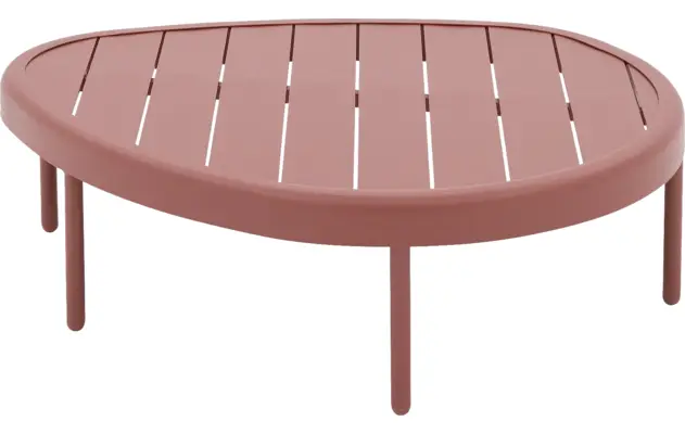 Goossens salontafel voor buiten pien oranje aluminium - 8253019-goossens-pien-tuintafels-aluminium-02