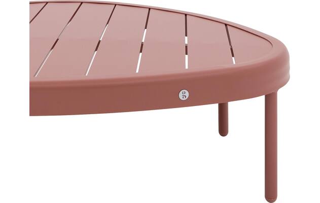 Goossens salontafel voor buiten pien oranje aluminium - 8253019-goossens-pien-tuintafels-aluminium-05