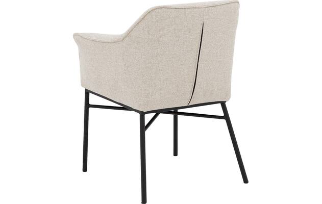 Goossens eetkamerstoel rory beige stof - 8253045-goossens-rory-eetkamerstoel-stof-beige-02