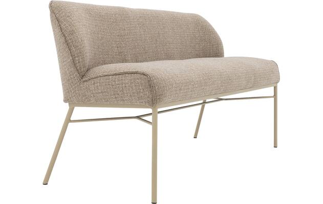 Goossens eetkamerbank rory beige stof - 8253046-goossens-rory-eetkamerstoel-stof-beige-06